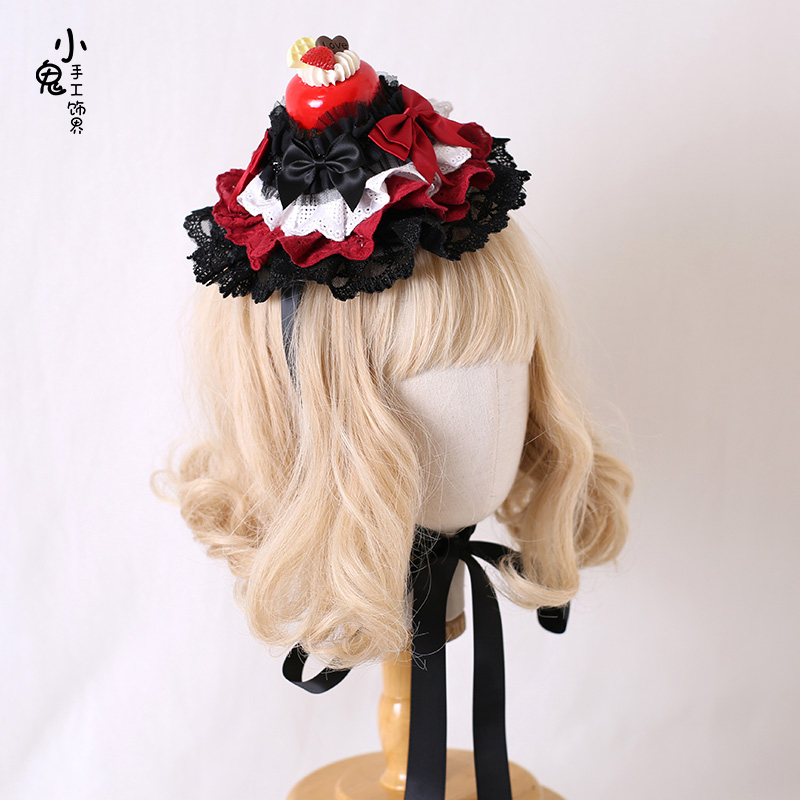 安东尼蛋糕小礼帽lolita甜美Lo娘
