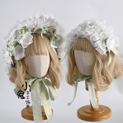 蕾丝发夹洛丽塔发带对夹