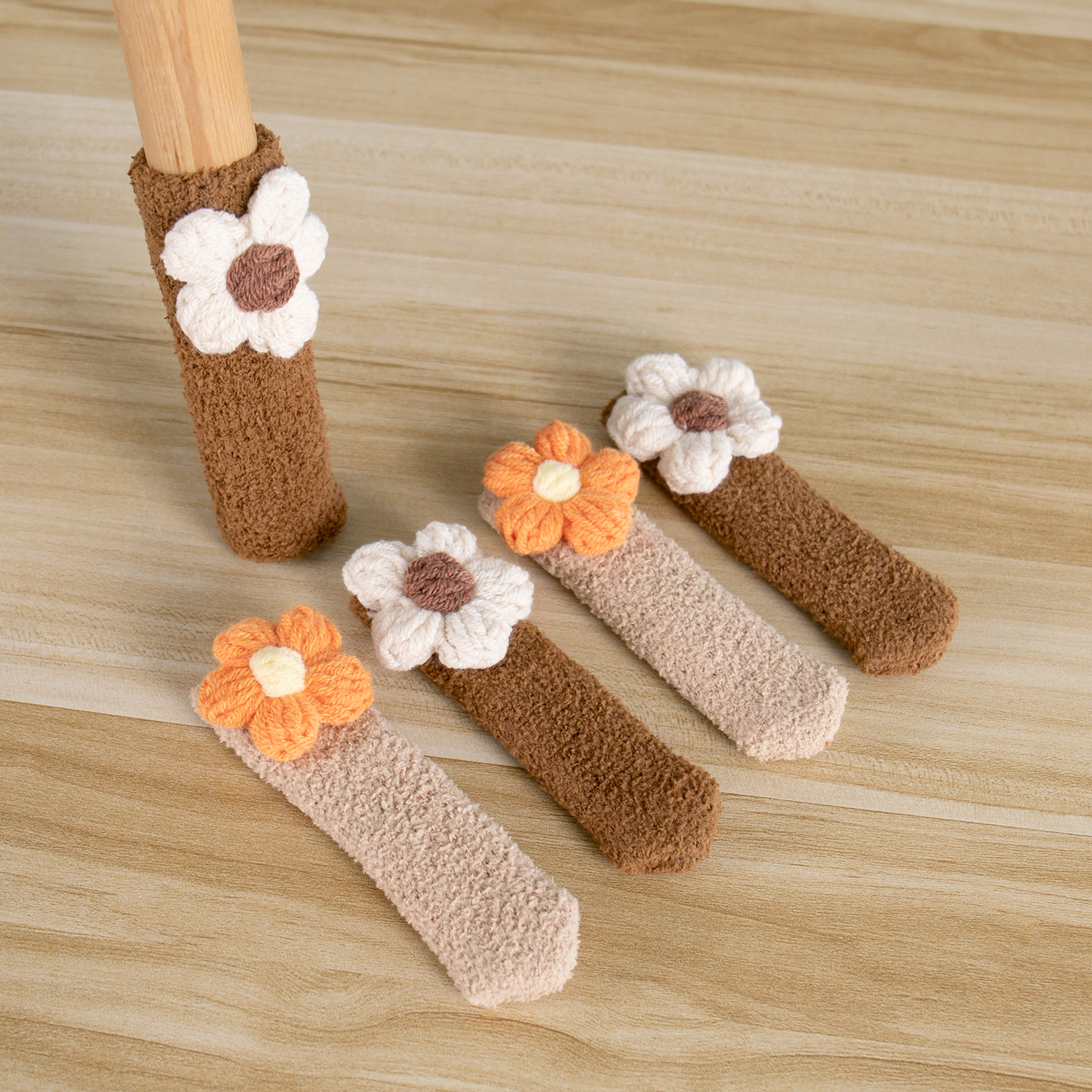 加厚椅子脚套针织桌椅脚垫静音耐磨桌脚垫包椅脚凳子腿家用保护套