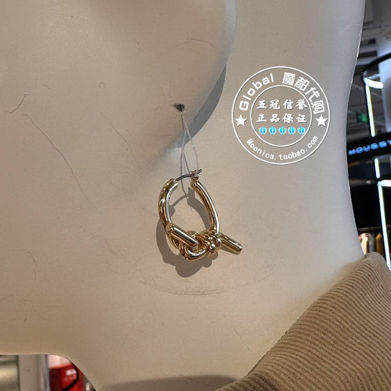 编制设计金属耳环耳饰品
