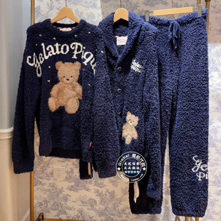 PMNT255077 小熊睡衣男女PMNT255076 PMNP255078 pique代购 gelato