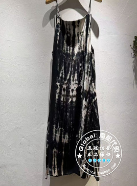 INITIAL国内代购 25夏 女印花时尚吊带连衣裙25UDNFLMXX262不退换