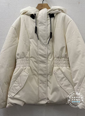 INITIAL国内代购 25 冬连帽收腰气质羽绒服25WDWFMCVV866不退换