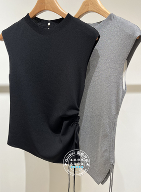 MOFAN/摩凡 国内代购 26夏 百搭圆领无袖套头针织衫 FBZ126240