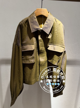 INITIAL国内代购 25春 女翻领休闲百搭短外套25SJKFMCMI111不退换