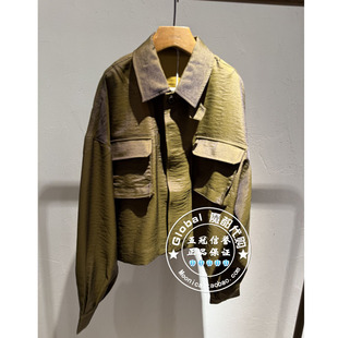 INITIAL国内代购 25春 女翻领休闲百搭短外套25SJKFMCMI111不退换