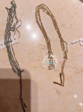 FRAY I.D国内代购 26夏 日系时尚百搭金属多层项链FWGA261350