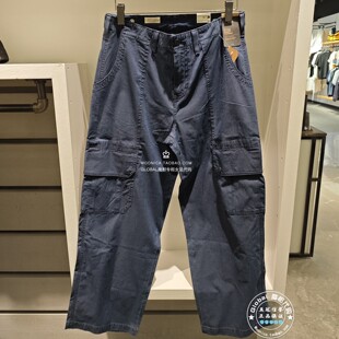 正品levis李维斯 26秋 男士深蓝色荷包工装休闲裤 007W6-0005