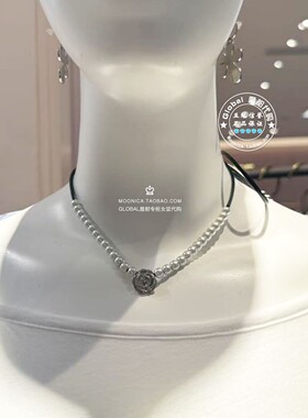 特价 SLY国内代购 25秋 绳结百搭可双层项链饰品女 030IAY56-2321
