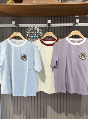 CHAMPION冠军国内代购 26夏 休闲百搭圆领短袖T恤女 U6BSSSW267