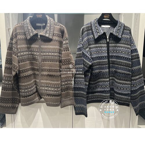 MOUSSY宽松拼色夹克外套