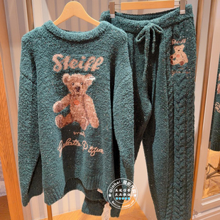 小熊睡衣男女PMNT255038 gelato 25冬 国内代购 PMNP255039 pique