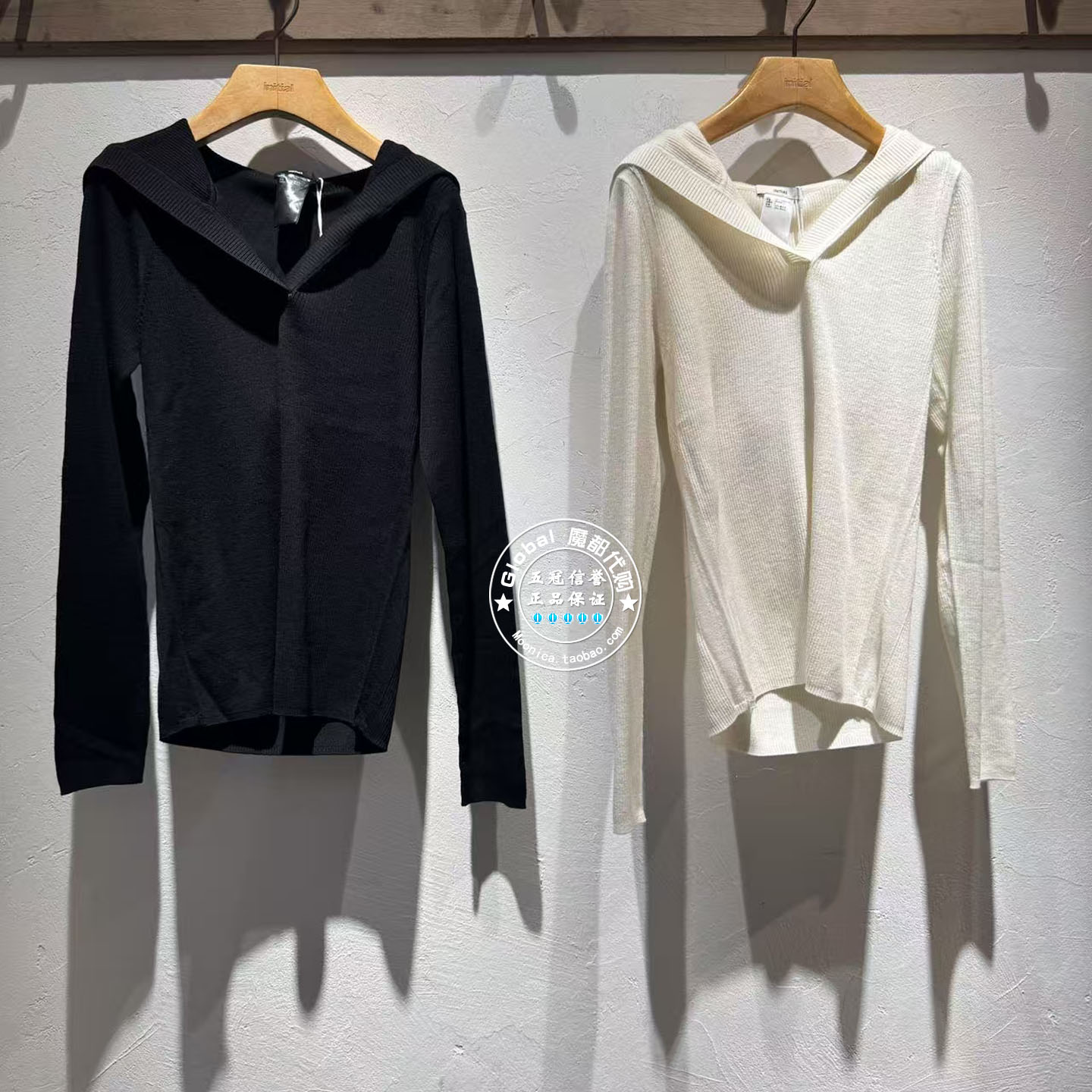 INITIAL国内代购 25秋 女连帽简约百搭针织衫25FOTFMCVV603不退换