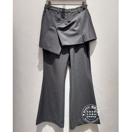 INITIAL国内代购 26春 女纯色时尚微喇休闲裤26SPPFMCVV577不退换