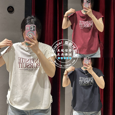 MOUSSY25春夏日系字母印花T恤衫