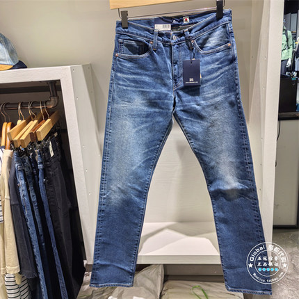 正品levis李维斯 25早秋 男士百搭511水洗直筒牛仔裤 A5876-0009