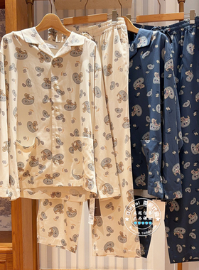 gelato pique 国内代购 25秋 印花睡衣男女PHFT254939/PHFP254942