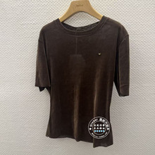 INITIAL国内代购 25冬 纯色圆领简约百搭T恤25FTTFMCVV915不退换