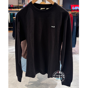 特价正品levis李维斯 26春 男士美式复古简约长袖T恤 001B1-0000