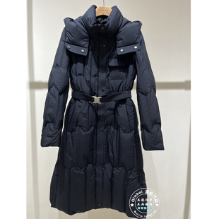 摩凡 羽绒服 国内代购 纯色翻领系带长款 MAY585230 25秋冬 MOFAN