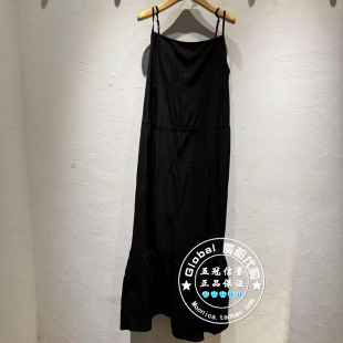 INITIAL国内代购 25夏 女气质优雅吊带连衣裙25UDNFMCVV826不退换