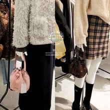 MOUSSY国内代购 25秋冬 鹿皮单肩斜跨手提包包女 028IAA56-1016