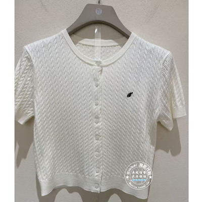 NUTS国内代购 2026春 纯色圆领气质优雅羊毛混纺针织衫7130518A1