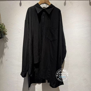 INITIAL国内代购 26春 女翻领中长款长袖衬衫26SITFMCVV594不退换