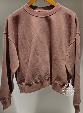 正品levis李维斯 26早春 女士复古温柔风圆领宽松卫衣 006DW-0004