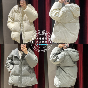 MOUSSY国内代购 24秋冬 日系连帽面包羽绒服外套女 028HA930-0141