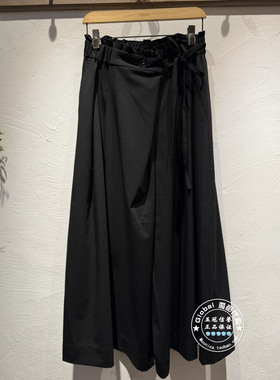 INITIAL国内代购 26春 女高腰系带阔腿休闲裤26SPPFMCVV557不退换