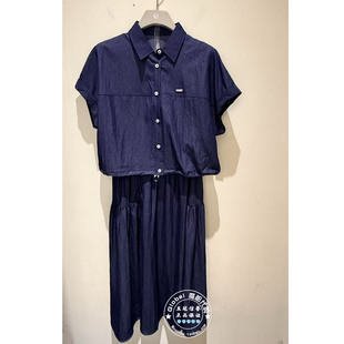 NUTS国内代购 纯色翻领休闲百搭时尚 套装 6281402A1 2026夏