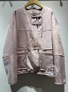 INITIAL国内代购 26春 女圆领新中式国风外套26SJKFMCVV502不退换