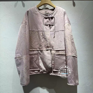 INITIAL国内代购 26春 女圆领新中式国风外套26SJKFMCVV502不退换