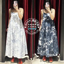 特价 MOUSSY国内代购 25夏 百搭宽松休闲吊带连衣裙028ISA33-2361