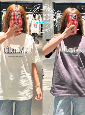 特价 MOUSSY国内代购 25夏 MSW宽松休闲短袖T恤衫女028ISA90-1731