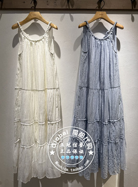 INITIAL国内代购 25夏 女纯色优雅气质连衣裙25UDNFMCVV828换