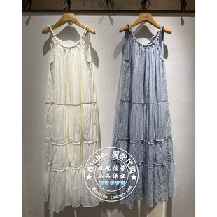 INITIAL国内代购 25夏 女纯色优雅气质连衣裙25UDNFMCVV828换