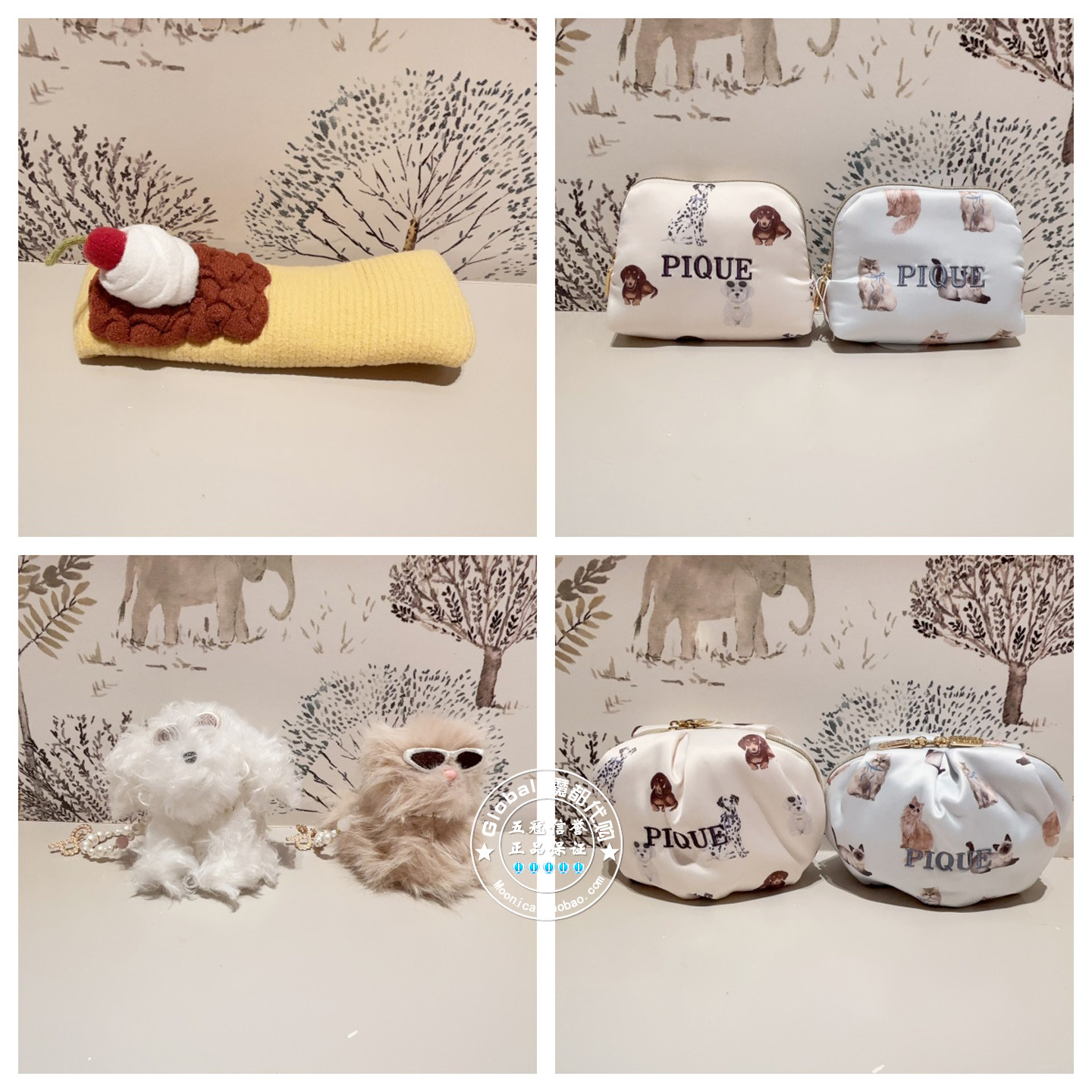 gelato pique 代购 包包挂饰 PWGA262599/PWGB262650/PWGG262649