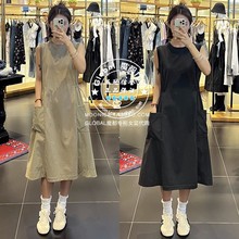 MOUSSY国内代购 25春夏 MSW限定复古无袖长款连衣裙028ISA33-3421