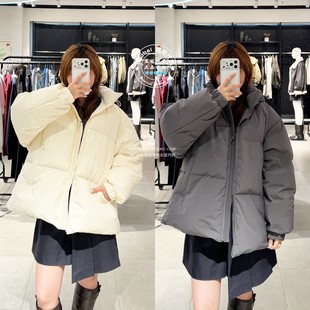 特价 SLY国内代购 25冬 宽松连帽面包服羽绒服外套030IAR30-4661