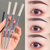 眉笔持久防水不脱色懒人专用野生眉根根分明新手初学者极细灰棕色