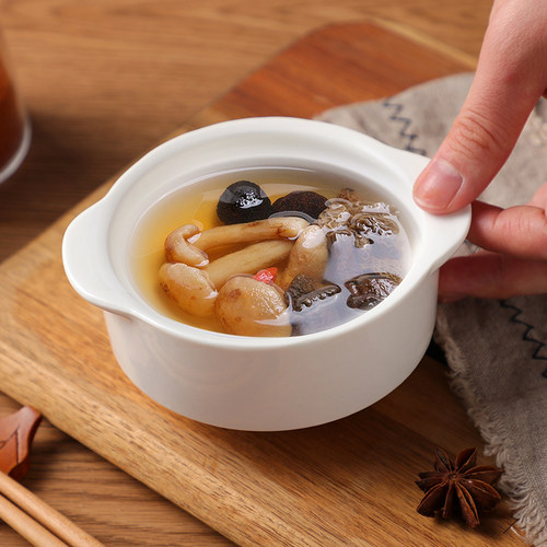 防烫陶瓷防烫陶瓷双耳汤碗可贴花