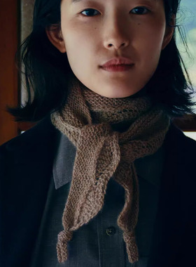 Lace scarf 蕾丝小围巾 ISAGER 围巾材料包！非成品