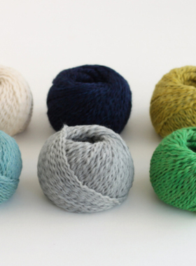 Genmou原毛美丽诺｜Daruma日本横田纯羊毛线手工编织帽子手套围巾