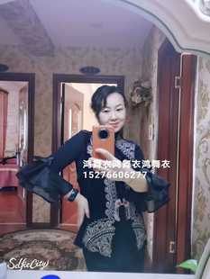 鸿舞衣哈萨克舞蹈服装 马甲