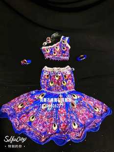 鸿舞衣傣族舞蹈服装 专业订做