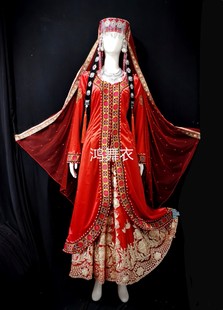 塔吉克族服装 实拍 出租