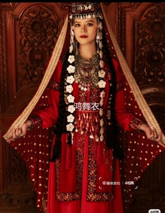 网红服装 旅拍服装 全套980 塔吉克族服装