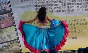 顾客订做 肚皮舞大摆裙